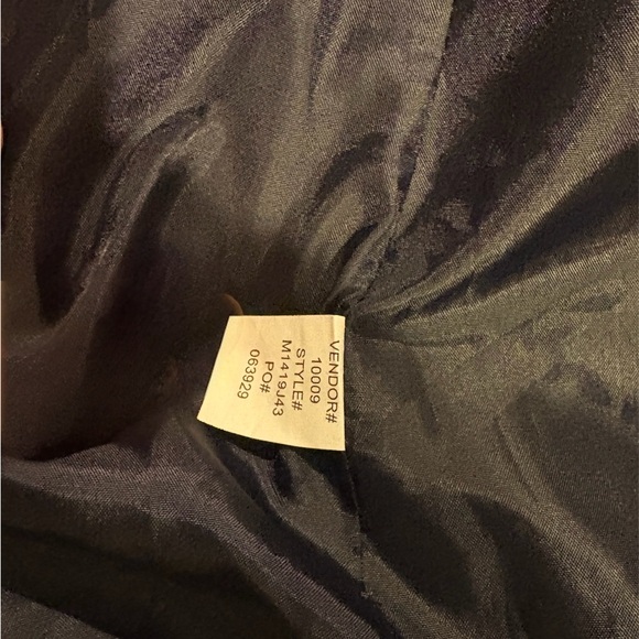 Multiples Navy and White Polka Dot Jacket w/Large Buttons Women's Size Small EUC - Picture 8 of 8